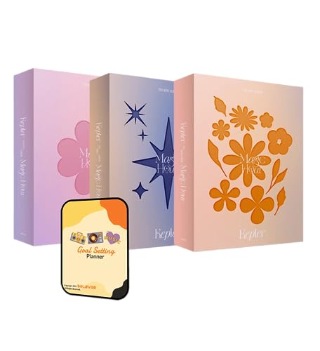 Kep1er Album - Magic Hour BELOVED + MOONLIGHTED + SUNKISSED 3 Album Full Set+Pre Order Benefits+BolsVos Exclusive K-POP Inspired Digital Planner, Sticker Pack for Social Media von BolsVos