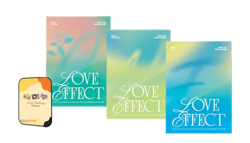 ONF LOVE EFFECT Album [ECLIPSE + THE WAY + LOVE 3 VER. FULL SET ALBUM]+Pre Order Benefits+BolsVos Exclusive K-POP Inspired Digital Merches (Goal Setting Planner, Sticker Pack) von BolsVos