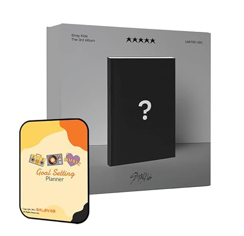Stray Kids ★★★★★ (5-STAR) Album [Limited ver.]+Pre Order Benefits+BolsVos Exclusive K-POP Inspired Digital Merches (Goal Setting Planner, Sticker Pack) von BolsVos