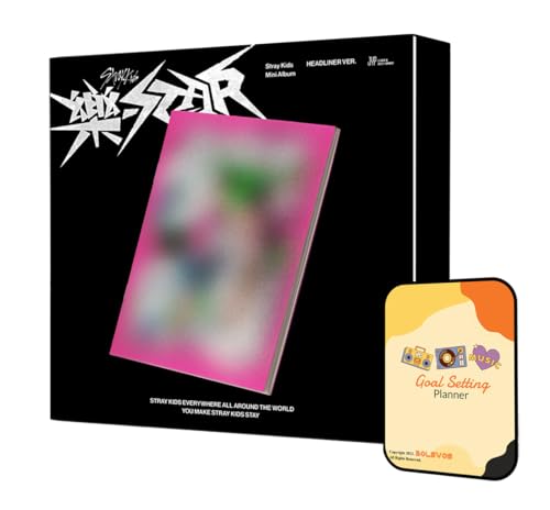 Stray Kids Album - 樂-STAR (HEADLINER VER.) Headliner Ver.+Pre Order Benefits+BolsVos Exclusive K-POP Inspired Digital Planner, Sticker Pack for Social Media von BolsVos