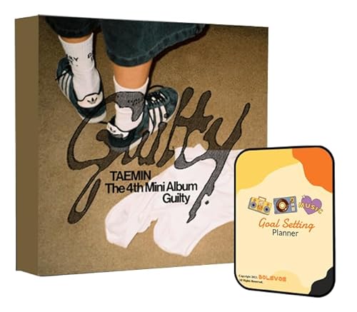 TAEMIN GUILTY Album [BOX ver.]+Pre Order Benefits+BolsVos Exclusive K-POP Inspired Digital Merches (Goal Setting Planner, Sticker Pack) von BolsVos