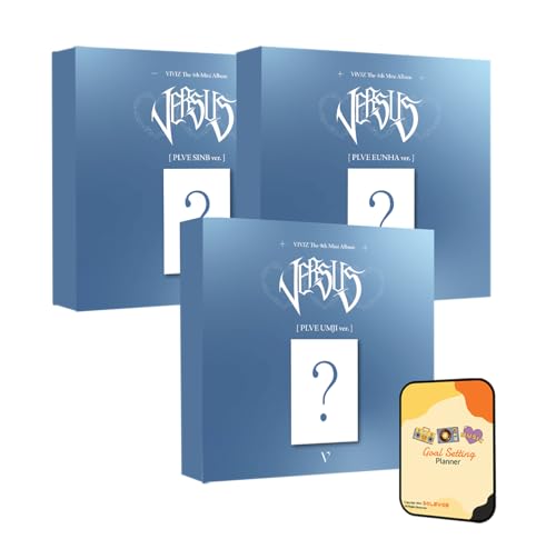VIVIZ Album - VERSUS PLVE ver. (UMJI + EUNHA + SINB ver. 3 Album SET)+Pre Order Benefits+BolsVos Exclusive K-POP Inspired Digital Planner, Sticker Pack for Social Media von BolsVos