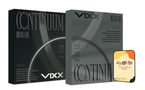 VIXX Continuum Album [Piece + Whole (2 set) Full Set Album ver.]+Pre Order Benefits+BolsVos Exclusive K-POP Inspired Digital Merches von BolsVos