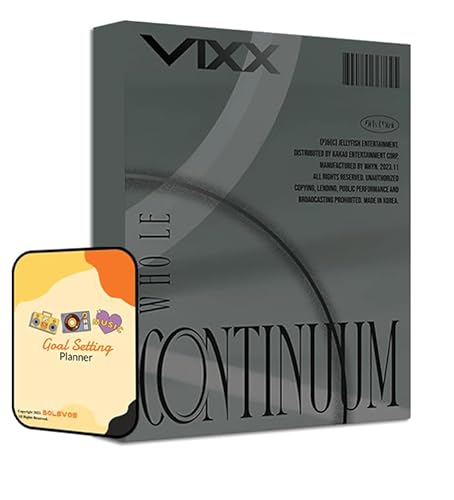 VIXX Continuum Album [Whole ver.]+Pre Order Benefits+BolsVos Exclusive K-POP Inspired Digital Merches von BolsVos