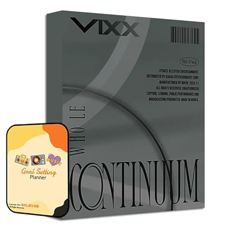 VIXX Continuum Album [Whole ver.]+Pre Order Benefits+BolsVos Exclusive K-POP Inspired Digital Merches von BolsVos