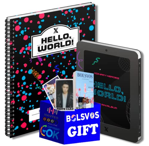 Xdinary Heroes - Hello, World! [Full Set ver.] (1st Mini Album) 2 Albums+Pre Order Limited Benefits+BolsVos K-POP eBook (21p), Photocards von BolsVos