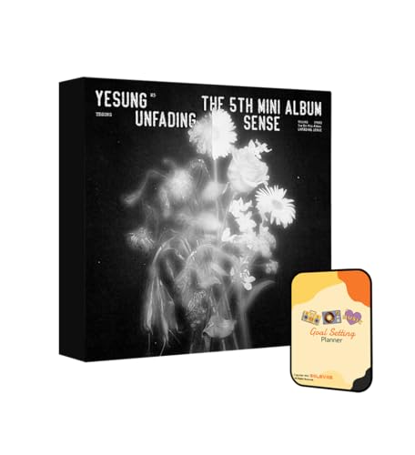 YESUNG Unfading Sense Album [SPECIAL ver.]+Pre Order Benefits+BolsVos Exclusive K-POP Inspired Digital Merches (Goal Setting Planner, Sticker Pack) von BolsVos