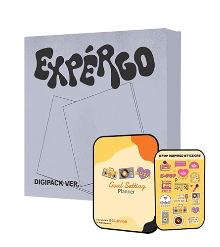 expérgo NMIXX Album [Digipack ver.]+Pre Order Benefits+BolsVos K-POP Inspired Digital Planner, Digital Sticker Pack (1ST EP) von BolsVos