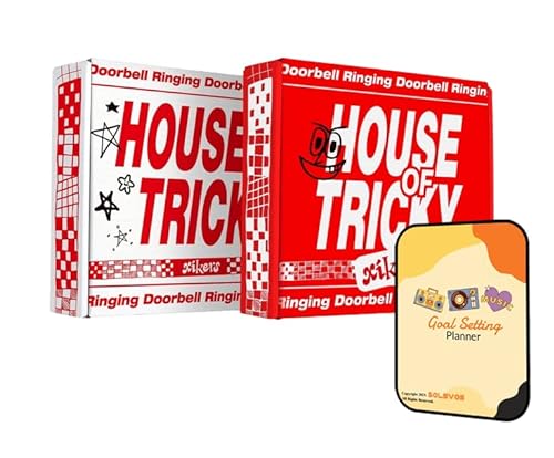 xikers Album - HOUSE OF TRICKY : Doorbell Ringing HIKER ver. + TRICKY ver. Full Set+Pre Order Benefits+BolsVos Exclusive K-POP Inspired Digital Planner, Sticker Pack for Social Media von BolsVos