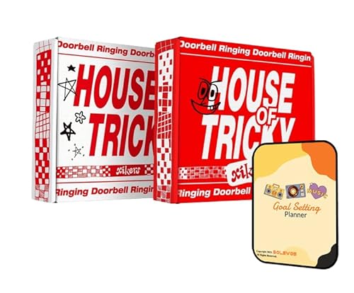 xikers HOUSE OF TRICKY : Doorbell Ringing Album [HIKER ver. + TRICKY ver. Full Set]+Pre Order Benefits+BolsVos Exclusive K-POP Inspired Digital Merches (Goal Setting Planner, Sticker Pack) von BolsVos