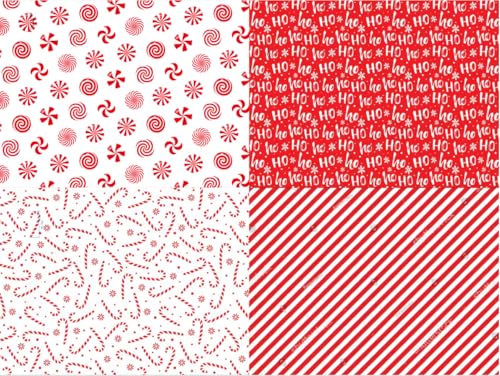 Weihnachts-Seidenpapier für Geschenktüten, rot-weiß, Zuckerstange, gestreift, bedrucktes Seidenpapier für Geschenkverpackungen für Weihnachten, Party, Winterferien, DIY, Handwerk, 50,8 x 35,6 cm, 120 Weihnachts-Seidenpapier für Geschenktüten, rot-weiß, Zuckerstange, gestreift, bedrucktes Seidenpapier für Geschenkverpackungen für Weihnachten, Party, Winterferien, DIY, Handwerk, 50,8 x 35,6 cm, 120 von Bolsome