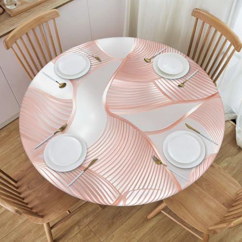Boltpack Call Me Pretty Print Tischdecke mit elastischem Rand, runde Tischdecke, waschbar, wiederverwendbar, Tischdecke für Küche, Esszimmer, Party Boltpack Call Me Pretty Print Tischdecke mit elastischem Rand, runde Tischdecke, waschbar, wiederverwendbar, Tischdecke für Küche, Esszimmer, Party von Boltpack