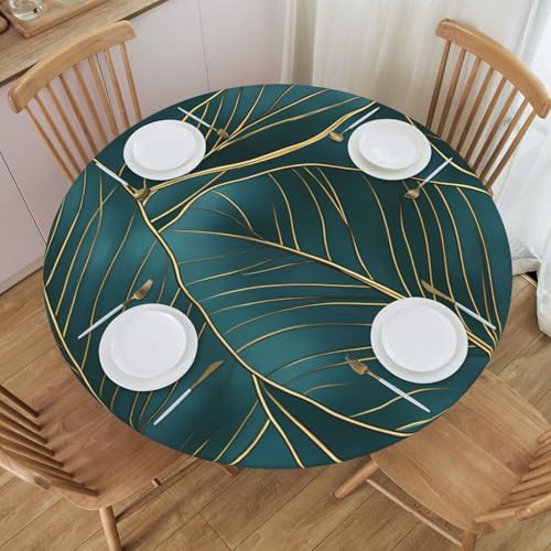 Boltpack Tischdecke mit 3D-Druck und elastischem Rand, runde Tischdecke, waschbar, wiederverwendbar, Tischdecke für Küche, Esszimmer, Party Boltpack Tischdecke mit 3D-Druck und elastischem Rand, runde Tischdecke, waschbar, wiederverwendbar, Tischdecke für Küche, Esszimmer, Party von Boltpack