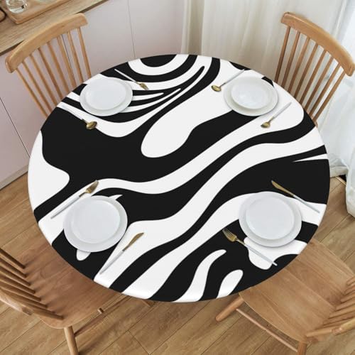 Boltpack Tischdecke mit 3D-Druck und elastischem Rand, runde Tischdecke, waschbar, wiederverwendbar, Tischdecke für Küche, Esszimmer, Party Boltpack Tischdecke mit 3D-Druck und elastischem Rand, runde Tischdecke, waschbar, wiederverwendbar, Tischdecke für Küche, Esszimmer, Party von Boltpack