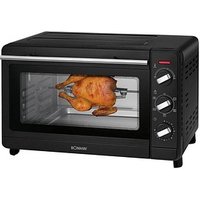 BOMANN MBG 6023 CB Minibackofen 1500 W schwarz von Bomann
