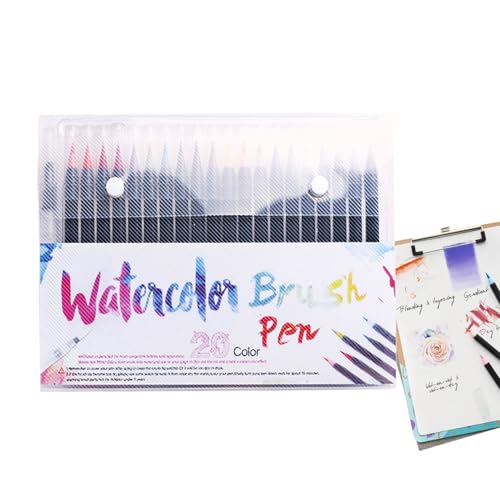 Bomefoi Aquarellstift - Aquarell Pinselstifte Marker,Schule Basteln Kreativ Projekte Bomefoi Aquarellstift - Aquarell Pinselstifte Marker,Schule Basteln Kreativ Projekte von Bomefoi