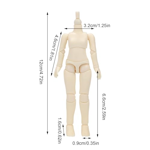 Bomefoi Body Doll,Bewegliche Figur Mit Mehrfach Gelenken - Flexible Poseierbare Spielzeug Für Kinder Jugendliche Mädchen Bomefoi Body Doll,Bewegliche Figur Mit Mehrfach Gelenken - Flexible Poseierbare Spielzeug Für Kinder Jugendliche Mädchen von Bomefoi