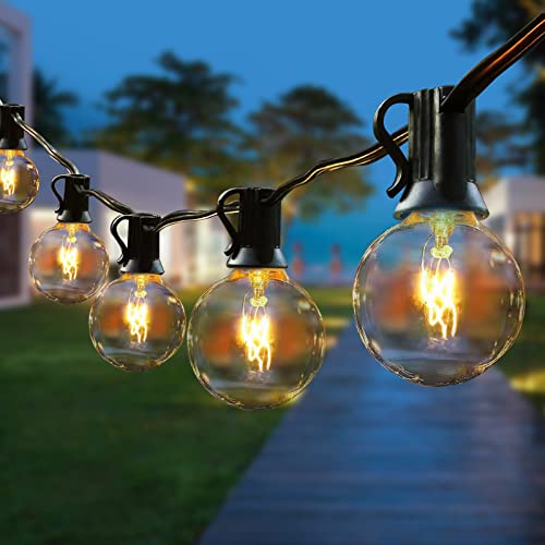 Bomkim Lichterkette Außen, 9,5 m Outdoor Lichterkette, G40 Lichterkette Glühbirnen 25+4 Birnen IP45 Wasserdicht, Outdoor Lichterkette Strom für Innen/Außen Garten, Terrasse, Hochzeiten, Partys Bomkim Lichterkette Außen, 9,5 m Outdoor Lichterkette, G40 Lichterkette Glühbirnen 25+4 Birnen IP45 Wasserdicht, Outdoor Lichterkette Strom für Innen/Außen Garten, Terrasse, Hochzeiten, Partys von Bomkim