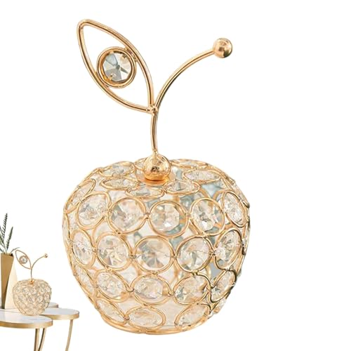 BommFu Kristall Ornamente | Frucht Ananas Luau-Gastgeschenke | Tischdekoration Mit Kristalldekor | Kristallprisma Tischdekoration Dekoration - Für Zuhause Ananas Kunsthandwerk von BommFu