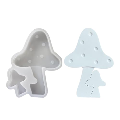 BommFu Pilzform - Pilz Resin Formen - Hochtemperaturbeständige Form Für Süßigkeiten Schokolade Deko Gummis Kekse Seifenherstellung BommFu Pilzform - Pilz Resin Formen - Hochtemperaturbeständige Form Für Süßigkeiten Schokolade Deko Gummis Kekse Seifenherstellung von BommFu
