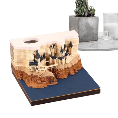 BommFu Tischkalender,3D Zeitobjekt Kalender 2026 - Planer Mit LED-Beleuchtung Papierkunst Notizblock Für Feiertage Alltag Einweihungspartys Studenten Weihnachten Schlafzimmer Familie BommFu Tischkalender,3D Zeitobjekt Kalender 2026 - Planer Mit LED-Beleuchtung Papierkunst Notizblock Für Feiertage Alltag Einweihungspartys Studenten Weihnachten Schlafzimmer Familie von BommFu