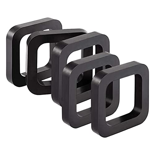 Hitch Schalldämpfer-Pads | 5 Stück Schalldämpfer-Pads Für Empfänger Und Kupplungen | Kupplungs-Pads Zur Reduzierung Von Rasselgeräuschen - 5 Cm Anhängerkupplungsempfänger Hitch Schalldämpfer-Pads | 5 Stück Schalldämpfer-Pads Für Empfänger Und Kupplungen | Kupplungs-Pads Zur Reduzierung Von Rasselgeräuschen - 5 Cm Anhängerkupplungsempfänger von BommFu