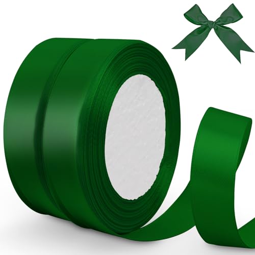Bontiady Satinband Grün 20mm, 44m Geschenkband breit, Schleifenband, Stoffband für Geschenkverpackung, Basteln, Weihnachten, Nähprojekte, Haarschleifen, Geburtstag Deko, Hochzeitsdekoration. Bontiady Satinband Grün 20mm, 44m Geschenkband breit, Schleifenband, Stoffband für Geschenkverpackung, Basteln, Weihnachten, Nähprojekte, Haarschleifen, Geburtstag Deko, Hochzeitsdekoration. von BonTiady