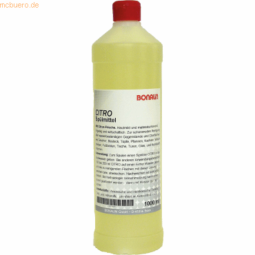 Bonalin BONALIN Spülmittel CITRO 100137 1l von Bonalin