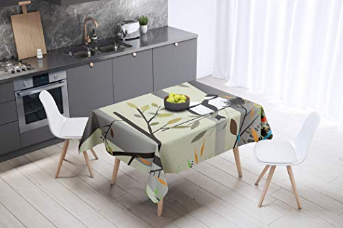 Le Jardin du Lin Kitchen Decoration, Tablecloth, 140cm x 140cm - Designed and Manufactured in Turkey Le Jardin du Lin Kitchen Decoration, Tablecloth, 140cm x 140cm - Designed and Manufactured in Turkey von Le Jardin du Lin