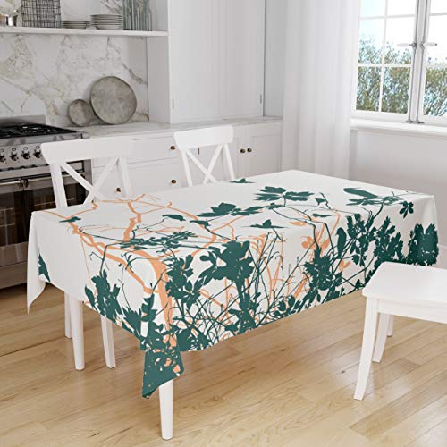 Le Jardin du Lin Kitchen Decoration, Tablecloth, 140cm x 160cm - Designed and Manufactured in Turkey Le Jardin du Lin Kitchen Decoration, Tablecloth, 140cm x 160cm - Designed and Manufactured in Turkey von Bonamaison