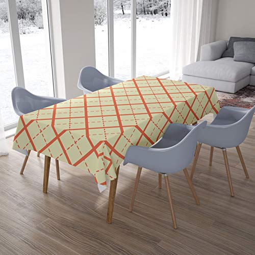 Le Jardin du Lin Kitchen Decoration, Tablecloth, 140cm x 200cm - Designed and Manufactured in Turkey Le Jardin du Lin Kitchen Decoration, Tablecloth, 140cm x 200cm - Designed and Manufactured in Turkey von Bonamaison