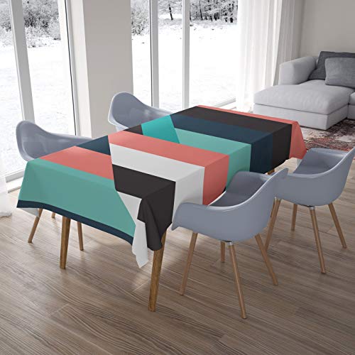 Le Jardin du Lin Kitchen Decoration, Tablecloth, 140cm x 200cm - Designed and Manufactured in Turkey Le Jardin du Lin Kitchen Decoration, Tablecloth, 140cm x 200cm - Designed and Manufactured in Turkey von Bonamaison