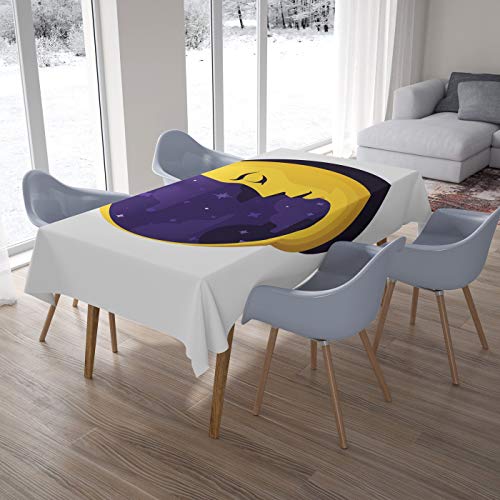 Le Jardin du Lin Kitchen Decoration, Tablecloth, 140cm x 200cm - Designed and Manufactured in Turkey von Le Jardin du Lin