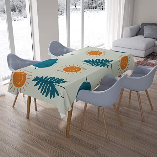 Le Jardin du Lin Kitchen Decoration, Tablecloth, 140cm x 200cm - Designed and Manufactured in Turkey von Le Jardin du Lin