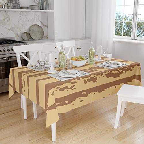 Bonamaison Küchendekoration, Tischdecke, Brauntöne, 140 x 160 cm - Entworfen und hergestellt in der Türkei von Bonamaison