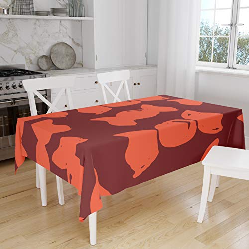 Le Jardin du Lin Küchendekoration, Tischdecke, Orange Bordeaux, 140 x 160 Cm - Entworfen und hergestellt in der Türkei Le Jardin du Lin Küchendekoration, Tischdecke, Orange Bordeaux, 140 x 160 Cm - Entworfen und hergestellt in der Türkei von Le Jardin du Lin