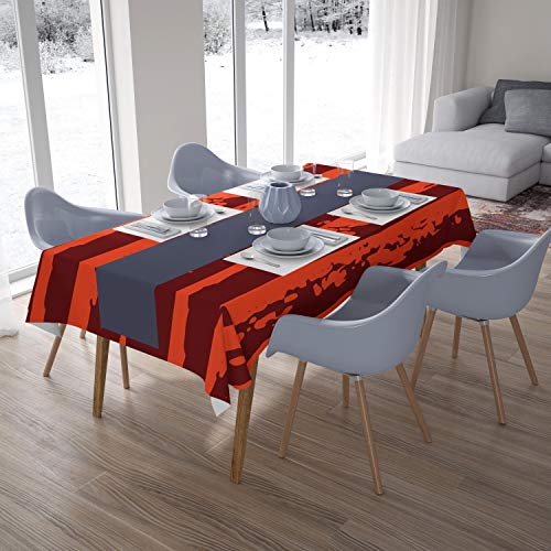 Le Jardin du Lin Küchendekoration, Tischdecke, Orange Bordeaux, 140 x 200 Cm - Entworfen und hergestellt in der Türkei Le Jardin du Lin Küchendekoration, Tischdecke, Orange Bordeaux, 140 x 200 Cm - Entworfen und hergestellt in der Türkei von Le Jardin du Lin