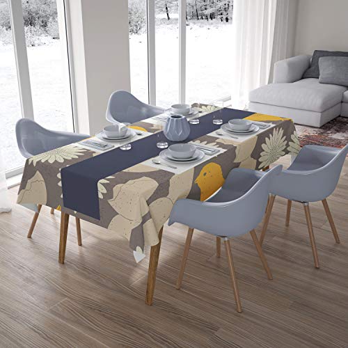 Bonamaison Küchendekoration, Tischdecke, Zufälliges Muster, 140 x 200 cm - Entworfen und hergestellt in der Türkei von Bonamaison