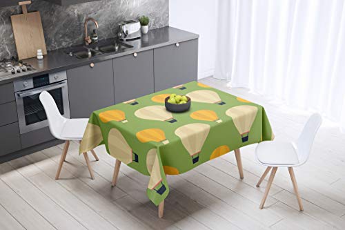 Le Jardin du Lin Tischdecke, 145 x 145 cm, entworfen und hergestellt in der Türkei Le Jardin du Lin Tischdecke, 145 x 145 cm, entworfen und hergestellt in der Türkei von Bonamaison