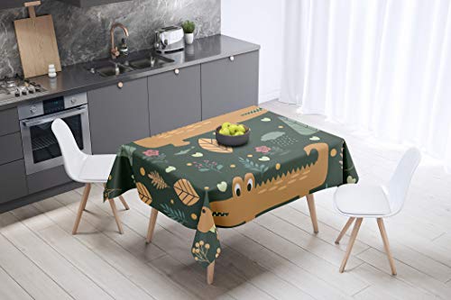 Le Jardin du Lin Tischdecke, 145 x 145 cm, entworfen und hergestellt in der Türkei von Bonamaison