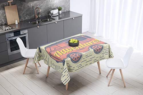 Le Jardin du Lin Tischdecke, 145 x 145 cm, entworfen und hergestellt in der Türkei Le Jardin du Lin Tischdecke, 145 x 145 cm, entworfen und hergestellt in der Türkei von Bonamaison