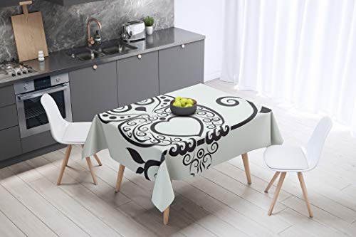 Le Jardin du Lin Tischdecke, 145 x 145 cm, entworfen und hergestellt in der Türkei Le Jardin du Lin Tischdecke, 145 x 145 cm, entworfen und hergestellt in der Türkei von Le Jardin du Lin