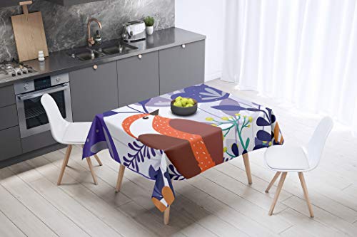 Le Jardin du Lin Tischdecke, 145 x 145 cm, entworfen und hergestellt in der Türkei von Le Jardin du Lin
