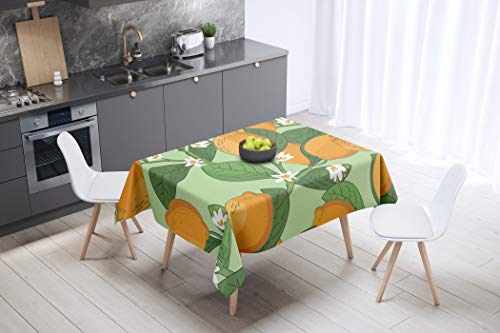Le Jardin du Lin Tischdecke, 145 x 145 cm, entworfen und hergestellt in der Türkei Le Jardin du Lin Tischdecke, 145 x 145 cm, entworfen und hergestellt in der Türkei von Bonamaison