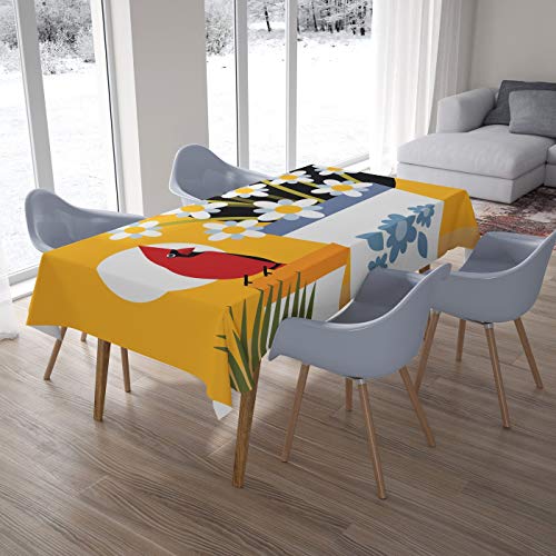 Le Jardin du Lin Tischdecke, 145 x 180 cm, entworfen und hergestellt in der Türkei von Bonamaison