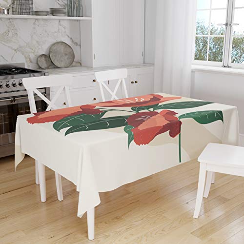 Le Jardin du Lin Tischdecke, 145 x 180 cm, entworfen und hergestellt in der Türkei von Bonamaison