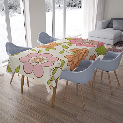 Le Jardin du Lin Tischdecke, 145 x 180 cm, entworfen und hergestellt in der Türkei von Bonamaison