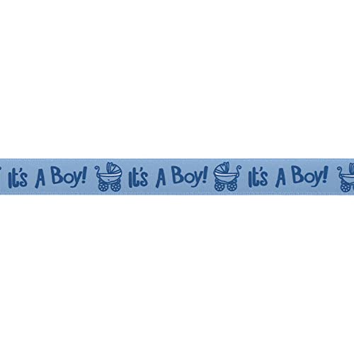 Bonbela 10yardsorroll Es Ist Ein Junge Babyparty -Party -Band Taufe Party Gunst Fleckenband Blau (Blau) von Bonbela