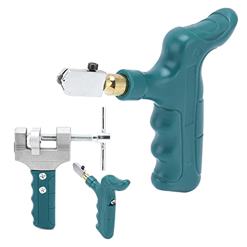 Bonbela Glasschneidwerkzeug Glasschneider Kit Tragbare Handheldhandbuch Keramikfliesenöffner Schneidwerkzeugzubehör von Bonbela