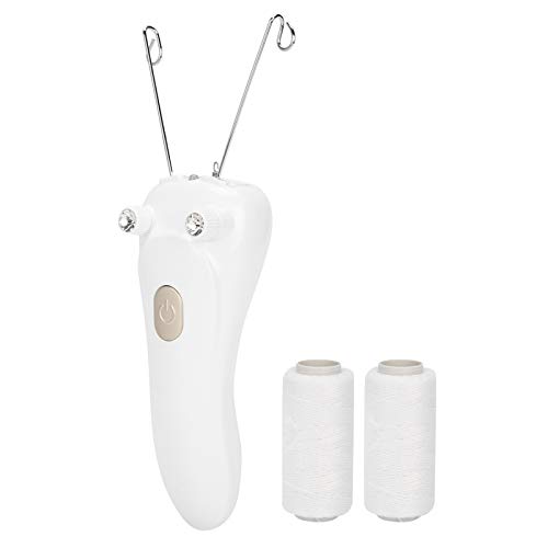 Bonbela USB -Ladung Elektrisches Baumwollfaden Epilator Gesichtsbehörde Haarentfernungsmaschine Gerät (Gold) von Bonbela